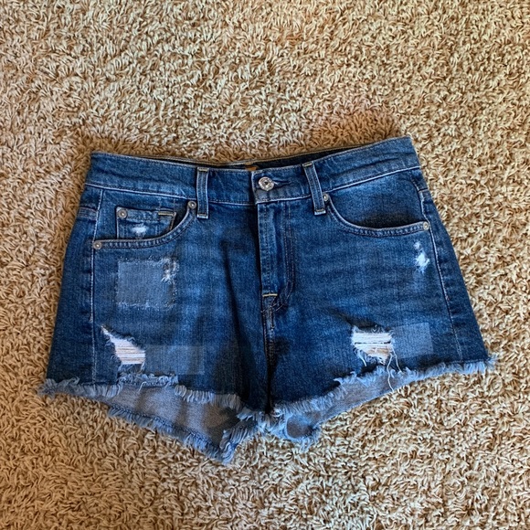 Seven for all mankind Jean shorts - Picture 1 of 5